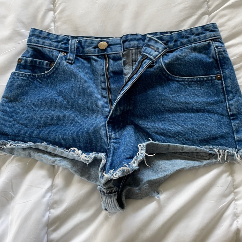Urban Outfitters High Waisted Jean shorts Size 27